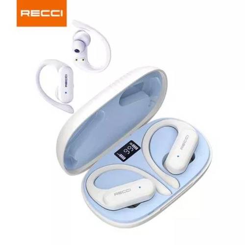 Recci REP-W62 Bluetooth Earbuds with Summer Hanging Ear Design